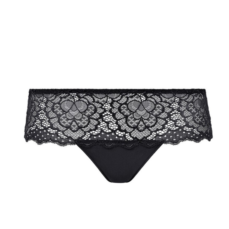 Kalhotky SIMONE PÉRÈLE CARESSE SHORTY BLACK