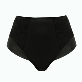 Kalhotky FANTASIE ILLUSION HIGH WAIST BRIEF BLACK