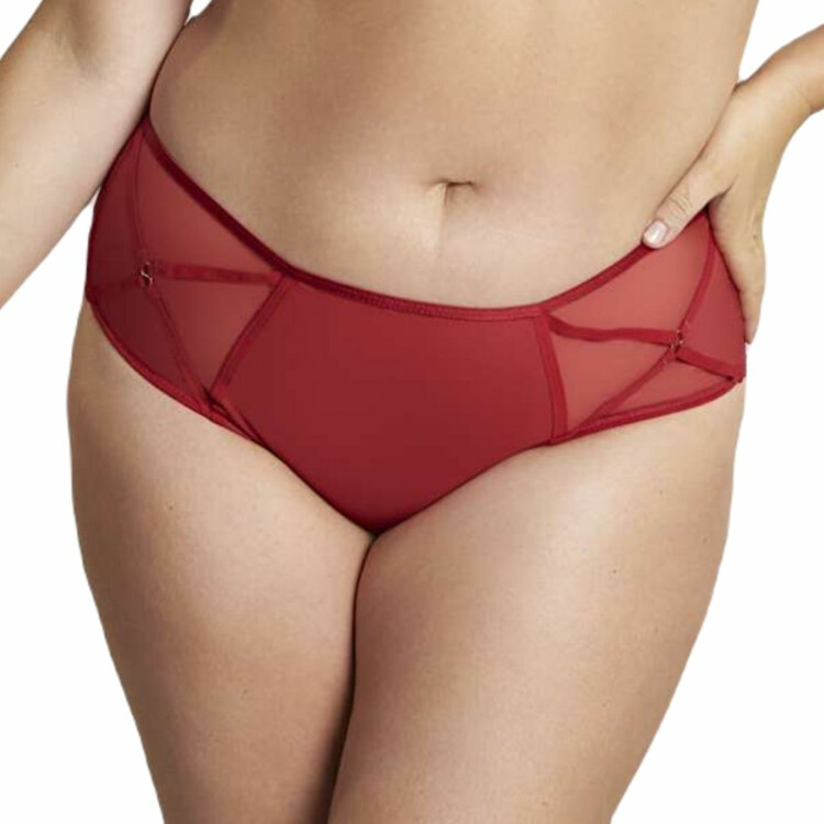 Kalhotky SCULPTRESSE DIONNE MIDI BRIEF FIREY RED