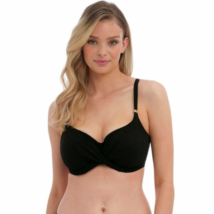 FS6355BLK Plavky vrchní díl FANTASIE SWIM OTTAWA UW FULL CUP BIKINI TOP BLACK