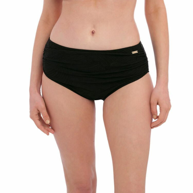 FS6363BLK Plavky spodní díl FANTASIE SWIM DEEP GATHERED BRIEF BLACK