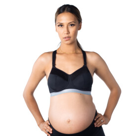 Podprsenka HOTMILK REACTIVATE NURSING FLEXIWIRE FULL CUP SPORTS BRA BLACK