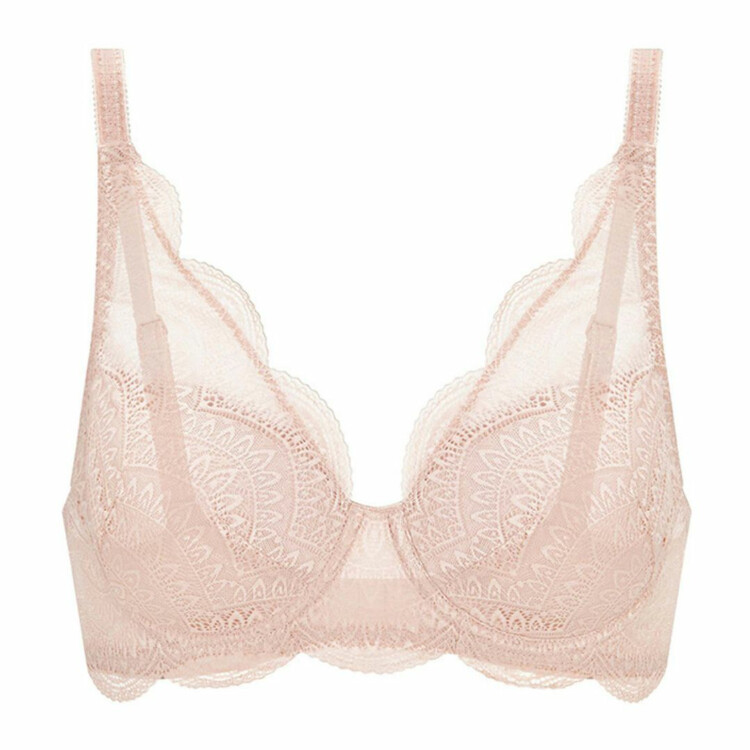 SP12V343739PRE Podprsenka SIMONE PÉRÈLE KARMA 3D SPACER MOULDED PADDED BRA PEAU ROSEÉ