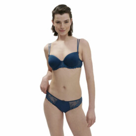 SP12X343595PBE Podprsenka SIMONE PÉRÈLE DELICE 3D SPACER MOULDED PADDED BRA PRESTIGE BLUE