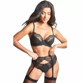 PA9393BLK Podvazkový pás PANACHE ANA SUSPENDER BELT BLACK