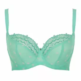 CL10581JAE Podprsenka CLEO BLOSSOM BALCONNET BRA JADE