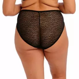 EL4496BLK Kalhotky ELOMI LUCIE HIGH LEG BRIEF BLACK