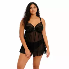 EL4551BLK Košilka ELOMI PRIYA UW BABYDOLL BLACK