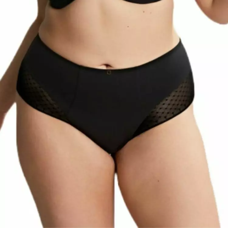 SC10684NOR Kalhotky SCULPTRESSE BLISS DEEP BRIEF NOIR