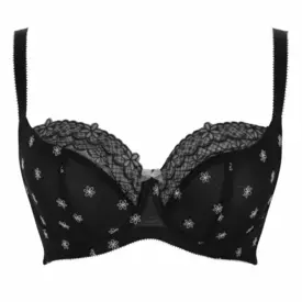 CL10581BLK Podprsenka CLEO BLOSSOM BALCONNET BRA BLACK