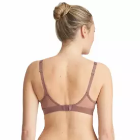 MJ0122096SAT Podprsenka MARIE JO LOUIE SPACER FULLCUP BRA SATIN TAUPE