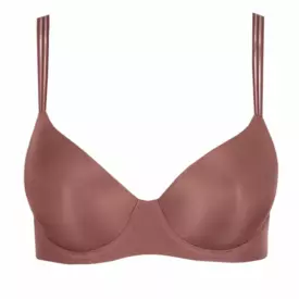 MJ0122096SAT Podprsenka MARIE JO LOUIE SPACER FULLCUP BRA SATIN TAUPE