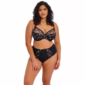 EL8900BDT Podprsenka ELOMI MATILDA UW PLUNGE BRA BLACK DOT