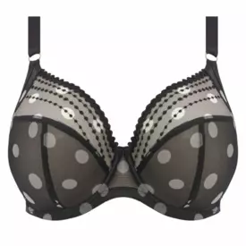 EL8900BDT Podprsenka ELOMI MATILDA UW PLUNGE BRA BLACK DOT