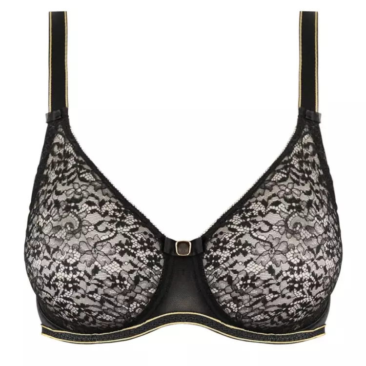 EM07205BLK Podprsenka EMPREINTE ALLURE INVISIBLE FULL CUP BRA BLACK