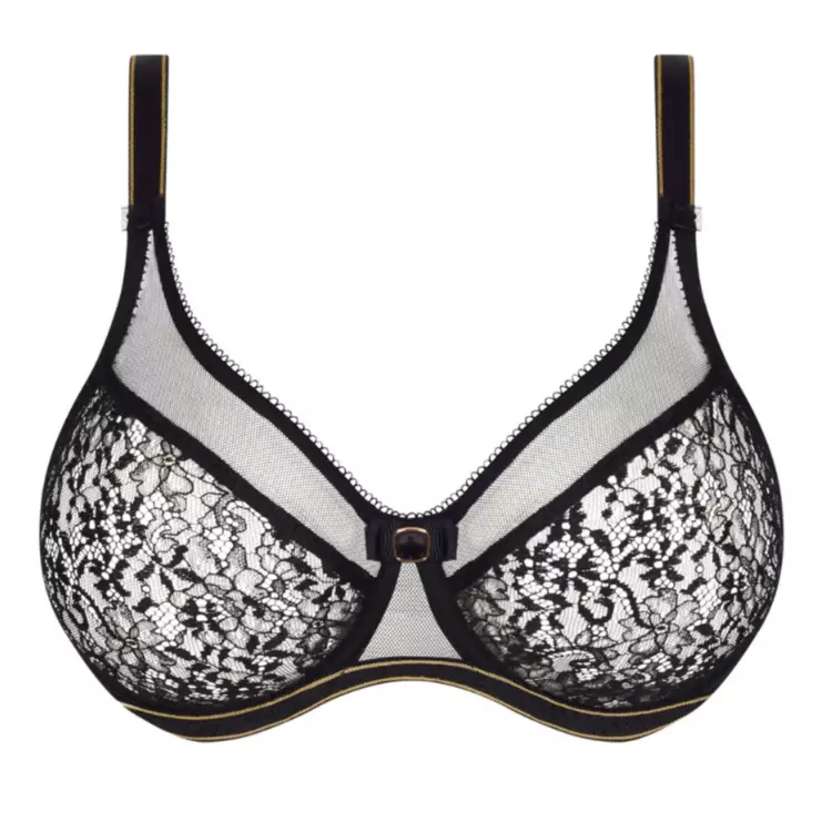 EM17205BLK Podprsenka EMPREINTE ALLURE FULL CUP BRA BLACK