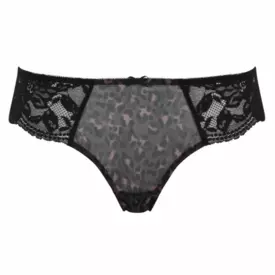 PA10942BLD Kalhotky PANACHE NINA BRAZILIAN BLACK LEOPARD