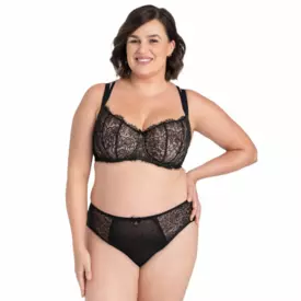 SALARAA145BLK Podprsenka SAMANTA LARA A145 SOFT HALF CUP BRA BLACK