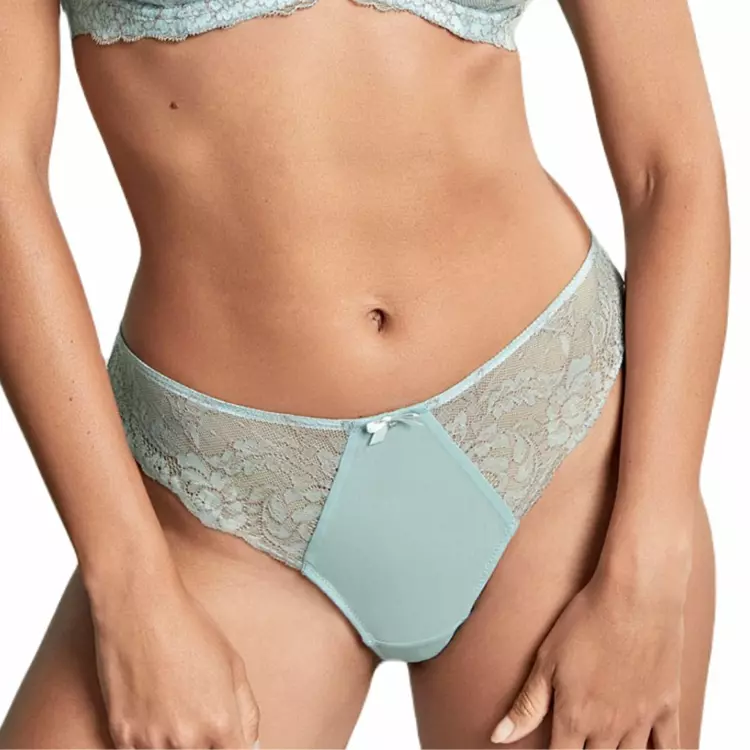 PA9399BAR Kalhotky PANACHE ANA THONG BLUE/ASH ROSE