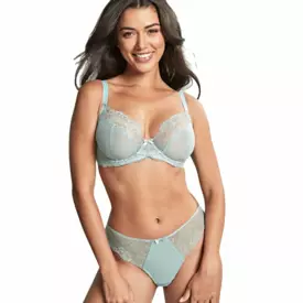 PA9399BAR Kalhotky PANACHE ANA THONG BLUE/ASH ROSE