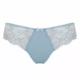 PA9399BAR Kalhotky PANACHE ANA THONG BLUE/ASH ROSE