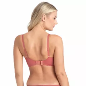 SAPERLAA143ROY Podprsenka SAMANTA PERLA A143 SOFT HIGH APEX BRA ROSY