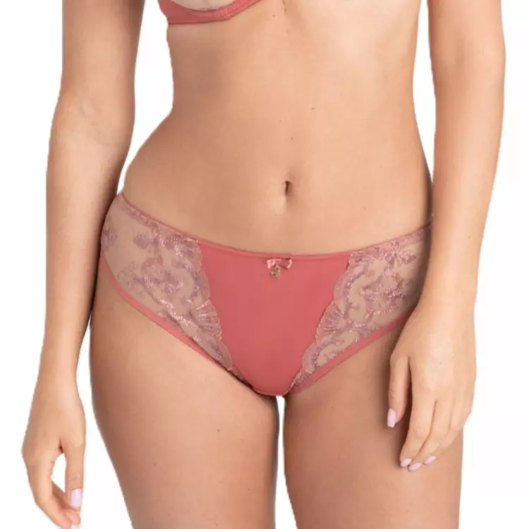 SAPERLAM300ROY Kalhotky SAMANTA PERLA M300 BRASILIAN BRIEF ROSY