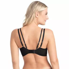 SALARAA332BLK Podprsenka SAMANTA LARA A332 PLUNGE PUSH UP BRA BLACK