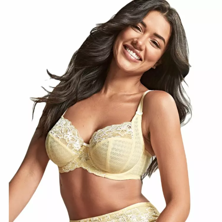 PA7285aLWE Podprsenka PANACHE ENVY FULLCUP BRA LEMON/WHITE