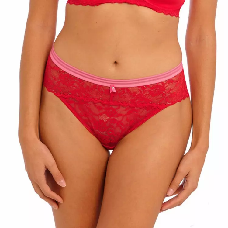 AA5455CRD Kalhotky FREYA OFFBEAT BRIEF CHILLI RED