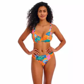 AS205213ZET Plavky vrchní díl FREYA SWIM ALOHA COAST UW HIGH APEX BIKINI TOP ZEST