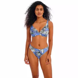 AS205113COR Plavky vrchní díl FREYA SWIM MALI BEACH UW HIGH APEX BIKINI TOP CORNFLOWER