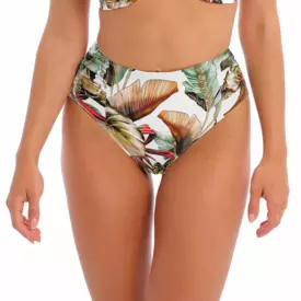 FS503278JUE Plavky spodní díl FANTASIE SWIM KINABALU HIGH WAIST BIKINI BRIEF JUNGLE