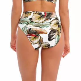 FS503278JUE Plavky spodní díl FANTASIE SWIM KINABALU HIGH WAIST BIKINI BRIEF JUNGLE