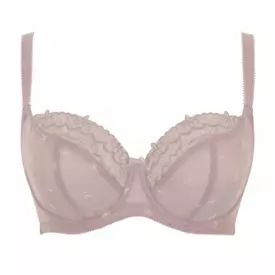 PA10581TAE Podprsenka PANACHE BLOSSOM BALCONY BRA TAUPE