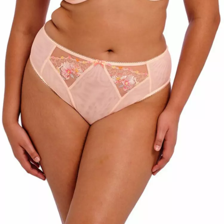 EL302153PEP Kalhotky ELOMI HIMARI HIGH LEG BRIEF PEACH WHISPER