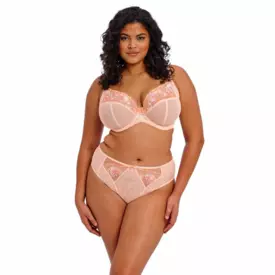 EL302153PEP Kalhotky ELOMI HIMARI HIGH LEG BRIEF PEACH WHISPER