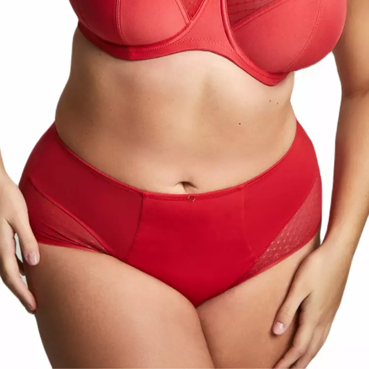 SC10684SRD Kalhotky SCULPTRESSE BLISS DEEP BRIEF SALSA RED