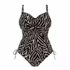 FS504531MOM Plavky jednodílné FANTASIE SWIM SILHOUETTE ISLAND UW TWIST FRONT SWIMSUIT MONOCHROME