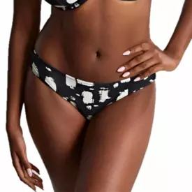 SW1726ABST Plavky spodní díl PANACHE SWIM BLACK SAND CLASSIC BRIEF BLACK SAND PRINT