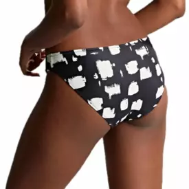 SW1726ABST Plavky spodní díl PANACHE SWIM BLACK SAND CLASSIC BRIEF BLACK SAND PRINT