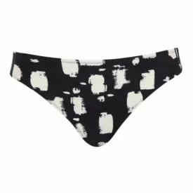 SW1726ABST Plavky spodní díl PANACHE SWIM BLACK SAND CLASSIC BRIEF BLACK SAND PRINT