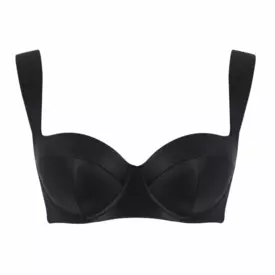 SW1842ABLK Plavky vrchní díl PANACHE SWIM OBSIDIAN BALCONY BIKINI TOP BLACK