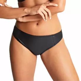 SW1726BBLK Plavky spodní díl PANACHE SWIM OBSIDIAN CLASSIC BRIEF BLACK