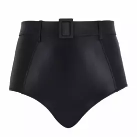 SW1845ABLK Plavky spodní díl PANACHE SWIM OBSIDIAN HIGH WAIST BRIEF BLACK