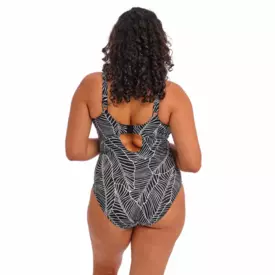 ES801744BLK Plavky jednodílné ELOMI SWIM KATA BEACH NON WIRED PLUNGE SWIMSUIT BLACK