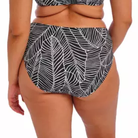 ES801772BLK Plavky spodní díl ELOMI SWIM KATA BEACH MID RISE BIKINI BRIEF BLACK