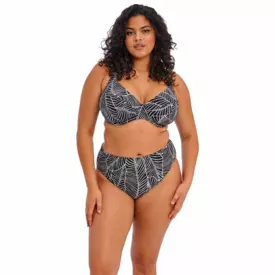 ES801772BLK Plavky spodní díl ELOMI SWIM KATA BEACH MID RISE BIKINI BRIEF BLACK