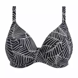 ES801702BLK Plavky vrchní díl ELOMI SWIM KATA BEACH UW PLUNGE BIKINI TOP BLACK