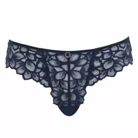 PA10762NAY Kalhotky PANACHE ALLURE BRAZILIAN BRIEF NAVY